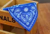 50st 4 Färger Hundkragar Justerbar Pet Dog Cat Bandana Scarf Collar Neckerchief Brand New Mix Colors