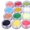 12colors 45 colors Metal Shiny glitter Dust Hot acrylic tips set Glitter Powder Shiny Nail Glitter Powder Nail Art Decoration