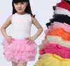 Sommer mädchen ball flauschigen prinzessin rock kinder baby tüll geschichteten tutu kurze party kleidung röcke L001