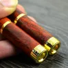 Grand porte-cigarette en bois rouge acajou porte-cigarette palissandre tuyau longueur 8CM