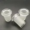Mini mâle de 18 mm à feamle 14 mm Female Adaptateurs en verre convertisseur pour fumer des plates-formes d'huile de recycleur