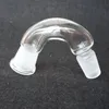 2 stks/partij V vorm glas adapter 14mm vrouwelijk naar 14mm mannelijk gewricht voor glazen bong waterpijp