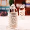 2016 New white color Bird Cage Decoration Candle Holders metal lantern candelabra Wedding Candlestick home wedding decor