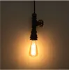 Nouveau Vintage Conduite D'eau Pendentif Lumières Industrielles Edison Ampoule Pendentif Lampes Loft Rétro DIY Bar Plafonniers Luminaire Luminarias