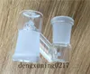 high quality Style H Bent glass bong adapter reclaim catcher adapter 18mm 14mm male female water Glass dropdown adapter for oil rigs