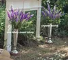 Последние цветочные стенды Свадебные центры / распылитель ментальный цветочный стенд для Weddngs / металлическая ваза для украшения свадьбы
