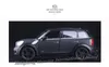 1:36 Scala Diecast Lega Modello di auto in metallo per Mini Cooper S Countryman Collection Modello con licenza Modello Licenze Torna indietro Giocattoli Auto - Matte nero