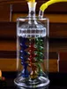 La nueva cachimba de vidrio de seda de 3 hilos, estilo, color, entrega aleatoria, pipas de agua, bongs de vidrio, cachimbas de vidrio, pipa para fumar