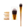 Miss Rose 7 PCSset Powder Foundation Eyeshadow Telliner Brush Tools Ferramentas de maquiagem cosmética V2 Ferramentas de pincel de maquiagem2748906