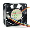 Maqic MGT6012UB-W25 60*60*25 12V 0.38A 6CM ventilateur de contrôle de température de disque dur PWM 4 fils