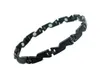 New Arrival high quality silver energy magnetic link chain bracelets with germanium infrared ion 4 in 1 bio healthy bracelet