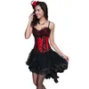 Ruched Overbust Bustier Silky Satin Halterneck Black Lace Overlay Dance Corset Top Women's Fashion Costume Corset Lace up Detail