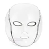 PDT Light Therapy Led Facial Mask med 7 foton färger för ansikte och nacke Hem Använd hudföryngring LED ansiktsmask