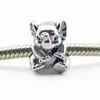 Lösa pärlor Passar för Pandora Snake Chain Armband Halsband 100% 925 Sterling Silver Beads Lucky Elephant Charm Girl Gift 2016 Ny sommar