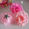 100 unids 10 cm 20 colors de rosa de seda cabezas de flores artificiales de alta calidad flor de bricolaje de alta calidad para la pared de boda arco ramo de decoración de flores
