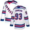 2017-2018 Säsong New York Rangers Jersey Blank 76 Brady Skjei 89 Pavel Buchnevich 93 Mika Zibanejad 61 Rick Nash Custom Hockey Jerseys