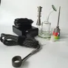 Domeloze enil voor waterpijp shisha elektrische e spijker dab rigs voor waxolie DAB-verwarmingspoel met titanium nagel glas bong DHL