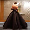 Modabelle Vestido Longo Black Maxi Suknia Wieczorowa Cekinę Zroszony Buffy Ball Suknie Sweetheart 2018 Elegancki Backless Prom Dreses Arabski