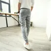 Wholesale-NEW Fashion Printed Men Jogger Dance Sportwear Skinny Harem Pants Slacks Sport Pants Trousers Hot L4
