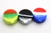NonStick Wax Container Siliconen Batterij Food Grade Jars DAB Tool Jar Bho Olie Gemengde Kleur 42mm 10ml voor DHL