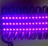 1000шт X эпоксидный водонепроницаемый светодиодный модуль освещения лампа назад для знака 3 * SMD5050RGB 0.72W 45lm IP66 75мм * 12мм RGB цвет изменяемым