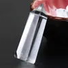 Hjt 4 peças venda inteira novo ponto de cristal transparente natural pontos de quartzo ponto de cura reiki cura chakra stone9433225