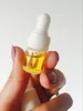 3 ml Mini-Tropfflaschen aus bernsteinfarbenem Glas für ätherische Öle, nachfüllbar, 4 Farben
