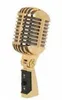 Microphone Vintage rotatif professionnel micros dynamiques classiques micro rétro pour la diffusion de Concert Vocal KTV1431825