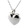 Kärlek Locket Heart Pendant 2016 Sommar 100% 925 Sterling Silver Necklace Fit Pandora Charms Halsband Autentiska Diy Bead Fine Smycken