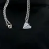 One Direction Necklace Silver Plated Infinity Necklace and Airplane Necklace with Gift Bag