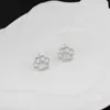 Hollow Pet Cat Dog Lover Paw Stud Puppy Leuke Diervoetafdruk Vergulde Vrouwen Meisje Oorbellen Sieraden