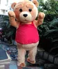 Kostymer 2017 Factory Direct Sale Tedy Costume Adult Fur Teddy Bear Mascot Costume