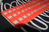 Gorąca sprzedaż Wodoodporna Red 12V Moduły LED 5630 3leds LED Ciepłe / chłodne / niebieskie / zielone białe oświetlenie reklamowe LED