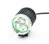 4000 Lumen 3 x xm-l T6 LED-cykelcykelljusstrålkastare för cykling, utomhus + 6400mAh batteripaket + laddare3356020