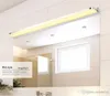 LED 욕실 거울 빛 안개 방지 전면 램프 미니 스타일의 스테인레스 스틸 벽 장착 조명 lampara 드 파업 램프