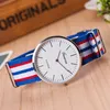 Good Quality Famous Brand Watches Fashion Casual Women Nylon Strap 40mm Geneva Watch Relogio Men039s Quartz Couple Gift C6748739