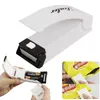 Mini Bag Sealer Home Sealing Machine Värme Impuls Mat Förpackning Högkvalitativa Portable Food Freshening Seal Verktyg