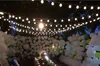 Novidade do dia das bruxas 20 LED G45 Globo Festivo Festoon Party Ball corda lâmpadas led Luzes De Natal fada jardim de casamento pingente guirlanda