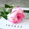 48 stücke Rose Blumen Für Hochzeit Künstliche Blume Real Touch Rosen Herbst Lebendige Gefälschte Blatt Hochzeit Bouquet Dekoration Party Zubehör Flore