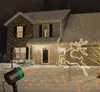 Projet de lumière laser LED extérieure lumières de Noël rouge vert milliers lumières laser pour jardin décoration d'arbre de Noël lumières AC110-240V