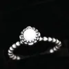 チャームリングサイズマーク12ヶ月の誕生日プレゼントソリッド925スターリングシルバーヨーロッパスタイルの宝石類の発見Pandora
