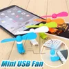 Mini USB -fläkt Flexibel Portable Super Mute Cooler Cooling For Type C Android Samsung S7 Edge Phone With Package