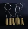 2016 NEW Cork Shaped Bottle Stopper Light Garland Wine LED battery Copper Wire String Lights Christmas Party Supplies Wedding Halloween