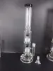 haut: 47CM Bangs à bécher pas cher à vendre bang en verre avec précolateur pipes à fumer bang en verre épais en jade blanc