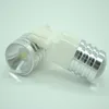 2PCS / LOT T20 7443 7440 W21W LED العارض الأبيض النسخ الاحتياطي لمبة ضوء السيارة الخلفي مصباح DIY حالة