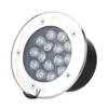 15W LED Открытый Первый этаж Сад Подземный Похоронен светильник Точечный пейзаж свет AC 85-265 Водонепроницаемый IP67