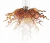 Lâmpadas pendentes contemporâneas lâmpadas de cristal lâmpada pequena estilo antigo estilo de iluminação interior lustre de vidro soprado