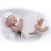 Tiny Reborn Baby Doll Girl Girl da 10 pollici in silicone in vinile Bampi di bambini LIGHNAS BAGNI NUONI BAGNALI CON IL DREST KIDS CAMETHATHE336G