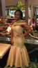 2017 Długa Syrenka Tulle One Ramię Druhna Dressmaid Dress Tanie Maid of Honor Dresses Darmowa Wysyłka Suknia gości