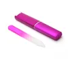 Crystal Glass Nail File with a HARD CASE 3 12quot Your Choice of Colors NF0091548207